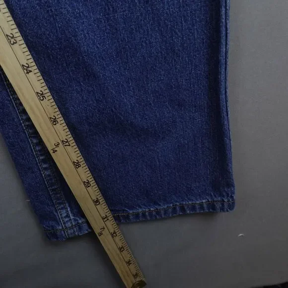 Levi's 569 Jeans Mens 30x32 Blue Denim Loose Straight Fit - Picture 9 of 12